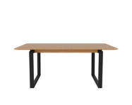 Jedálenský stôl Nord 180 cm, black oak/oiled oak