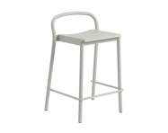 Stolička Linear Steel Counter Stool, grey