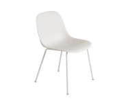 Stolička Fiber Side Chair Tube Base, natural white