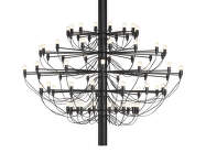 Luster 2097/75 Frosted Bulbs, matte black