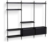 Policový systém Pier kombinácia 1093, black