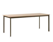 Jedálenský stôl Drip HW116, bronzed/lacquered oak