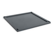 Plastové veko Colour Crate Square L, charcoal