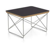 Occasional Table LTR HPL Black, stainless steel