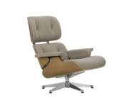 Kreslo Eames Lounge Chair Cherry, Leather Natural F78 dark sand