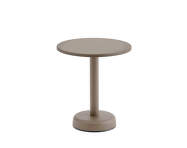 Stolík Linear Steel Coffee Table Ø42, taupe