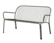 Lavička Thorvald SC110, bronze green