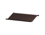 Polica String Shoe Shelf Metal 58 x 30, dark brown