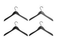 Ramienka Smooth Slim set 4ks, black
