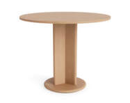 Stôl Chisel 29 Round Ø90, lacquered oak