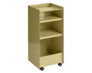 Stolík Folded Trolley Tall Open, dark beige green