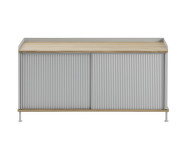 Komoda Enfold Sideboard 124x63, oak/grey