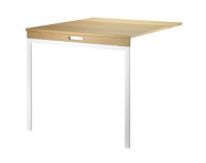 Výklopný stolík String Folding Table, oak/white