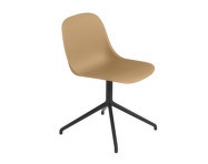 Stolička Fiber Side Chair, swivel base, ochre