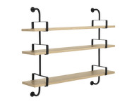 Polica Démon Shelf 2, 155cm, 3 shelves, oak