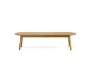 Lavica Triangle Leg Bench 150 cm, oak