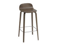 Barová stolička Visu 75 cm, stained dark brown