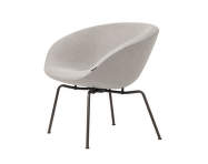 Kreslo Pot™, brown bronze / light warm grey