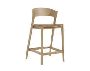 Barová stolička Cover 65 cm, cognac/oak