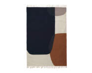 Koberec Merge Kelim Rug Medium, Dark Blue