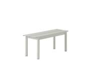 Lavica Linear Steel Bench 110 cm, grey