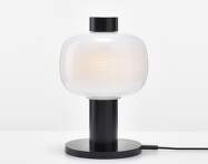 Stolová lampa Bonbori Small PC1164, triplex opal / black matte