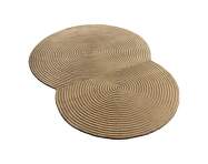 Koberec Zen Rounded 134x190, dark beige