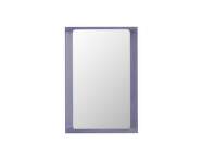 Zrkadlo Arced 80x55, light lilac
