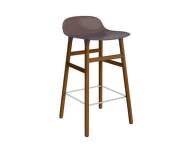 Barová stolička Form 65 cm, brown/walnut