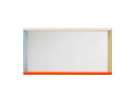 Zrkadlo Colour Frame Medium, blue/orange