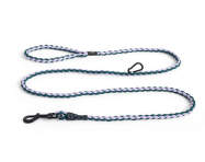 Nastaviteľné vodítko Dogs Leash Braided, lavender/green