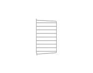 Nástenný panel String Wall 50 x 30, dark grey