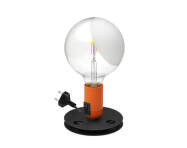 Stolná lampa Lampadina, orange