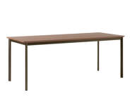 Jedálenský stôl Drip HW116, bronzed/lacquered walnut