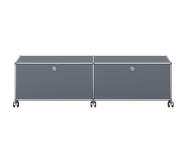 Komoda na kolieskach USM Haller M61, mid-grey