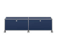 Komoda na kolieskach USM Haller M61, steel blue