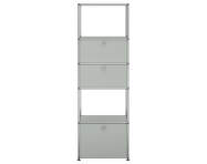 Policová zostava USM Haller M52, light grey