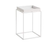 Stolík Tray Table 30x30 High, white