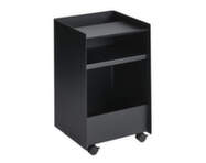 Stolík Folded Trolley Low Open, black