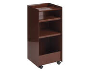 Stolík Folded Trolley Tall Open, dark red