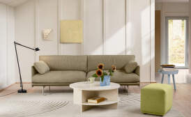 Konferenčné stolíky Halves od Muuto