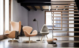 Kolekcia Fritz Hansen Egg, Swan, Drop