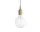 Závesná LED lampa E27, beige green