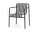 Stolička Palissade Dining Armchair, anthracite