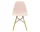 Stolička Eames DSW, pale rose