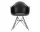 Stolička Eames DAR, deep black