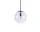 Závesná lampa Orb L Ø25, matt black
