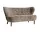 Sofa Little Petra VB2, walnut / sheepskin Sahara