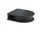 Polica Valet wall drawer, black painted oak