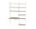 Policová zostava String Workspace B, beige